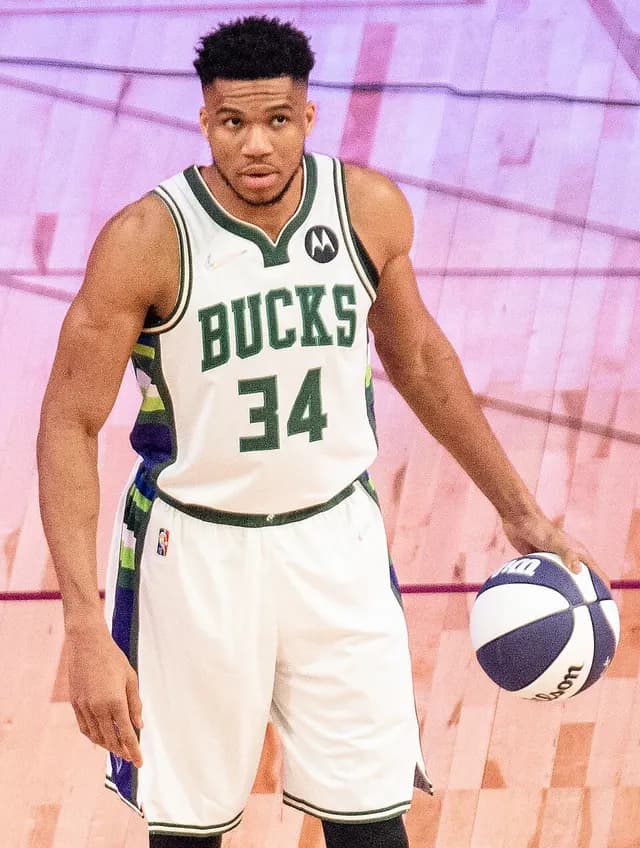 Portrait of Giannis Antetokounmpo